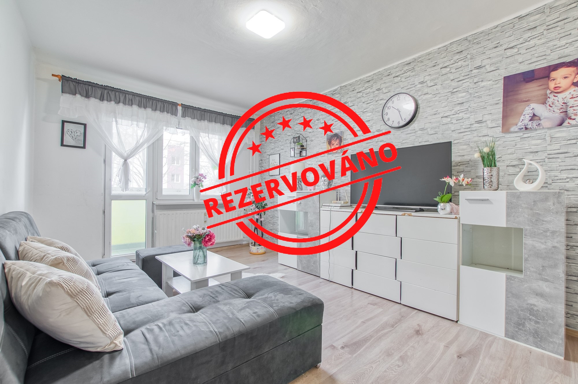 Prodej družst. bytu o velikosti 2+1+lodžie/54m2 ul. Borovského, Karviná - Mizerov