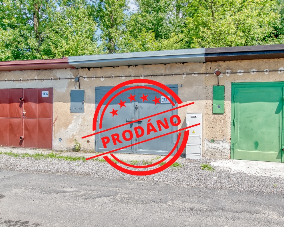 Prodej garáže/21 m2 na ul. Sportovní, Karviná - Nové město