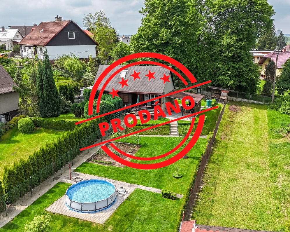 Prodej chaty 28 m2 se zahradou 575 m2 na ul. Zelená, Karviná - Ráj