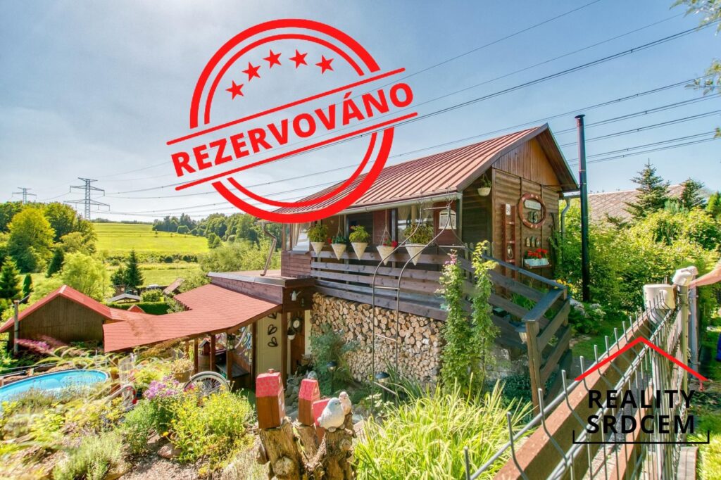 Prodej chaty 15 m2 se zahradou 382 m2, Albrechtice – Paseky